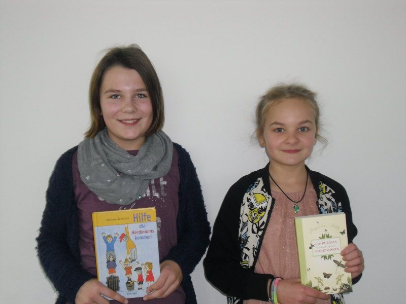 2016 Vorlesewettbewerb Siegerinnen